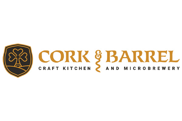 Cork & Barrel Craft Kitchen and Microbrewery Logo